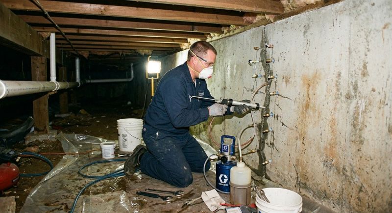 Basement Foundation Repair in Bristow, VA