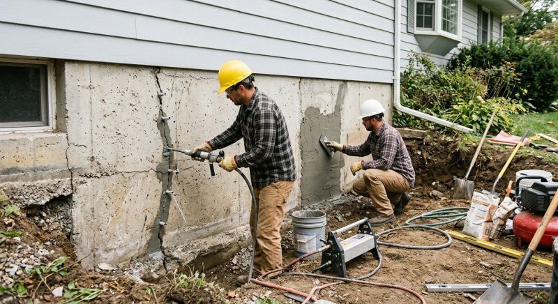 Basement Foundation Repair in Manassas, VA