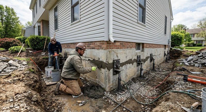 Basement Foundation Repair in Oakton, VA