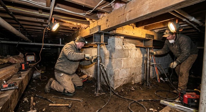 Basement Foundation Repair in Warrenton, VA