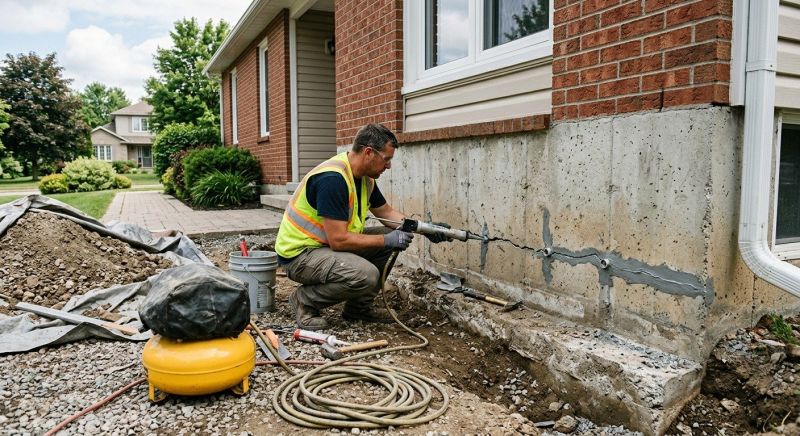 Basement Underpinning in Manassas, VA