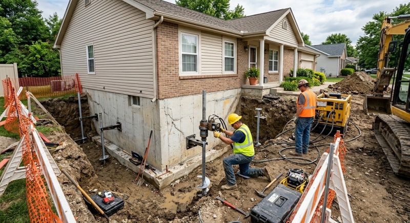 Building Foundation Repair in Annandale, VA