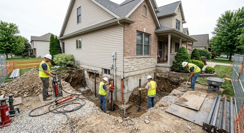 Building Foundation Repair in Bristow, VA