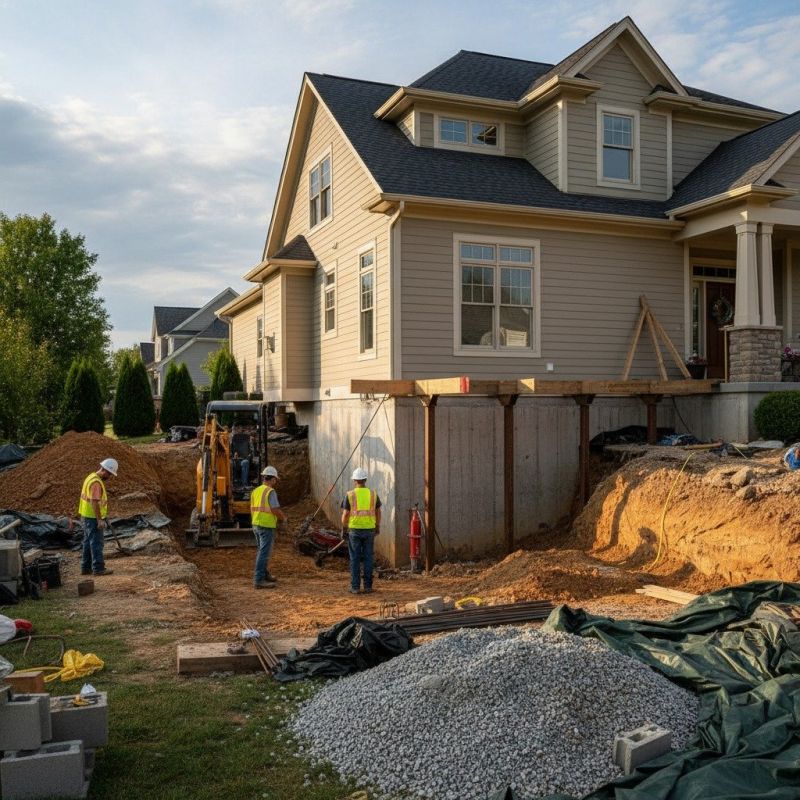 Building Foundation Repair in Catlett, VA