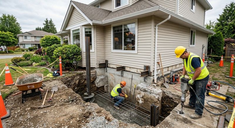 Building Foundation Repair in Chantilly, VA