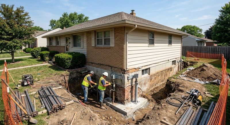 Building Foundation Repair in Springfield, VA