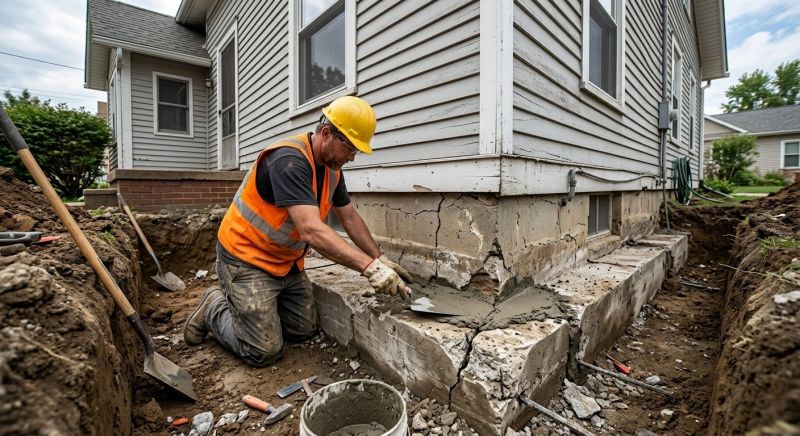 Building Foundation Repair in Stafford County, VA