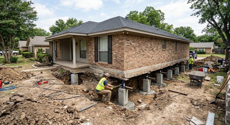 Concrete Foundation Leveling in Catlett, VA