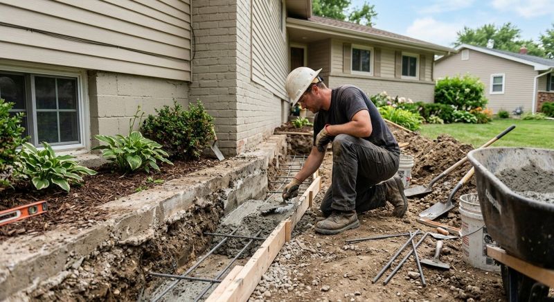 Concrete Foundation Repair in Nokesville, VA
