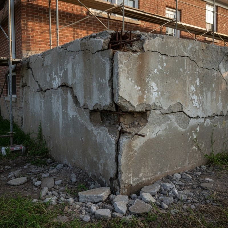 Cracked Foundation Repair in Annandale, VA