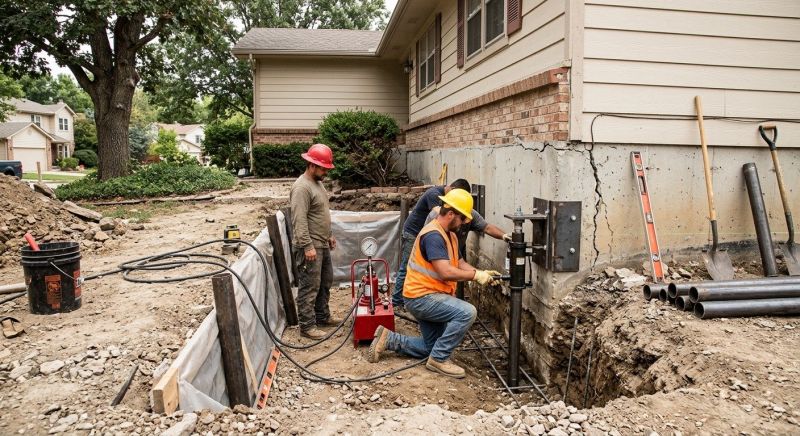 Cracked Foundation Repair in Arlington County, VA