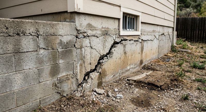 Cracked Foundation Repair in Dumfries, VA