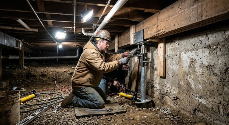 Crawlspace Foundation Repair in Ashburn, VA