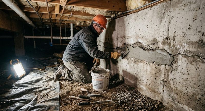 Crawlspace Foundation Repair in Cabin John, MD
