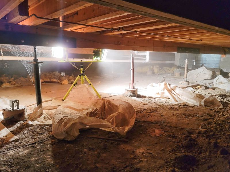 Crawlspace Foundation Repair in Woodbridge, VA