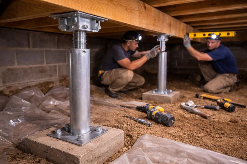 Crawlspace Structural Repair in Manassas, VA