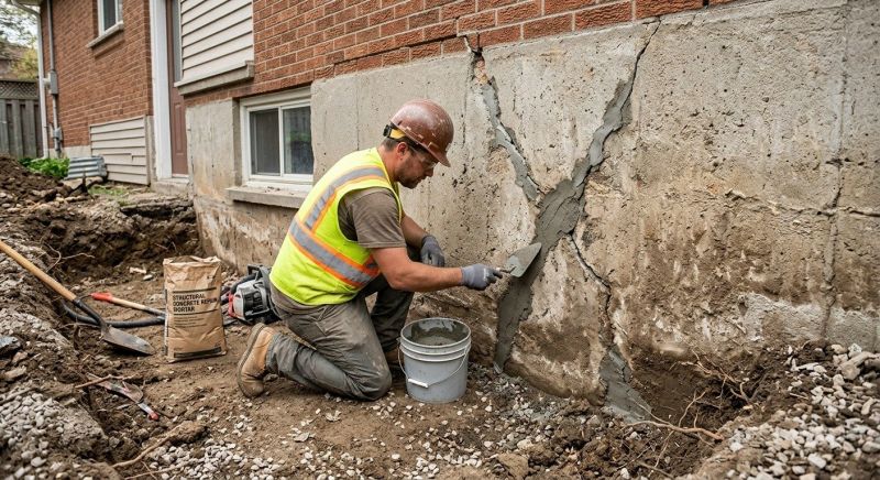 Foundation Crack Repair in Gainesville, VA