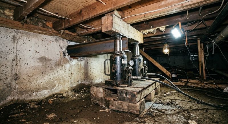 Foundation Jacking in Alexandria, VA