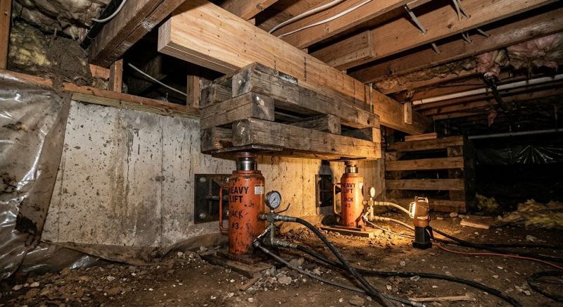 Foundation Jacking in Cabin John, MD