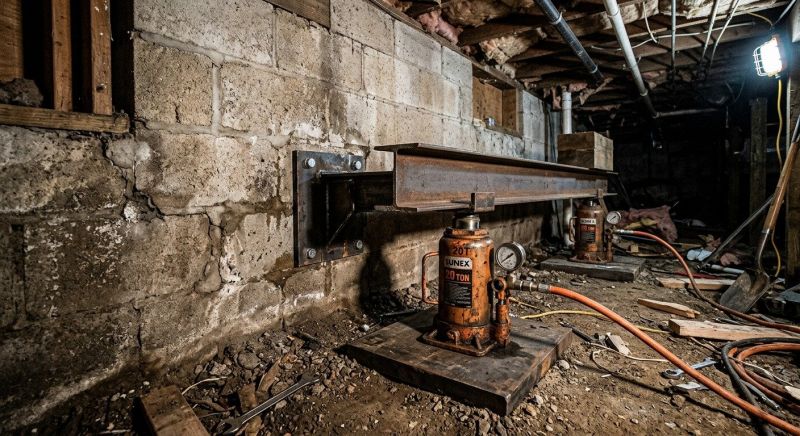 Foundation Jacking in Centreville, VA