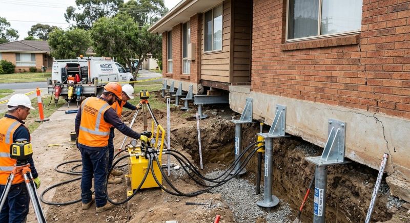 Foundation Jacking in Chantilly, VA