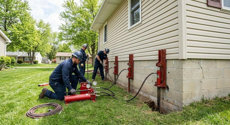 Foundation Jacking in Great Falls, VA