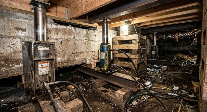 Foundation Jacking in Potomac, MD