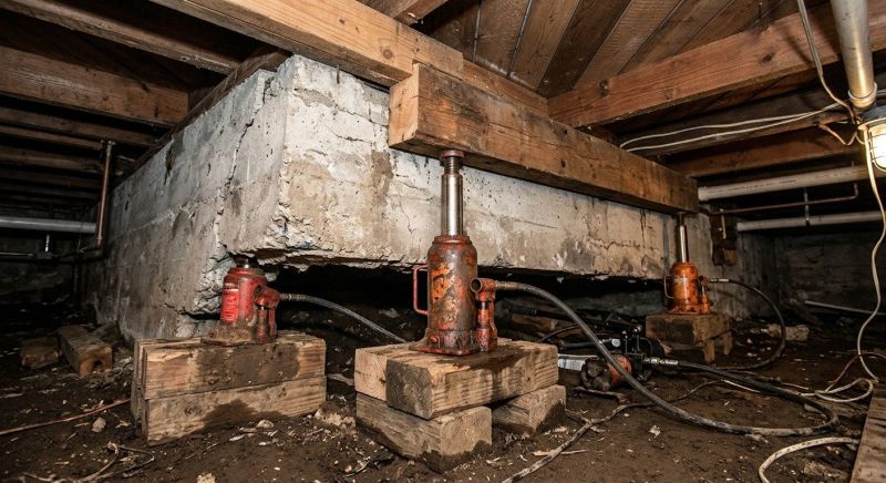 Foundation Jacking in Potomac, MD