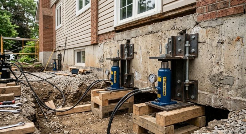 Foundation Jacking in Stafford County, VA