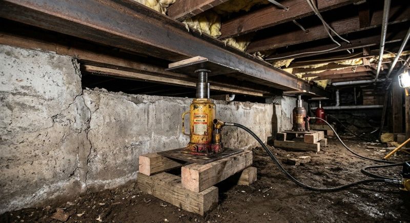 Foundation Jacking in Stafford County, VA