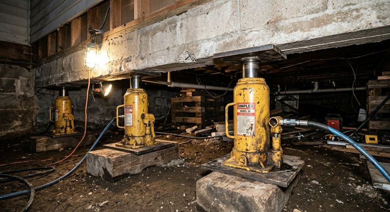 Foundation Jacking in Vienna, VA