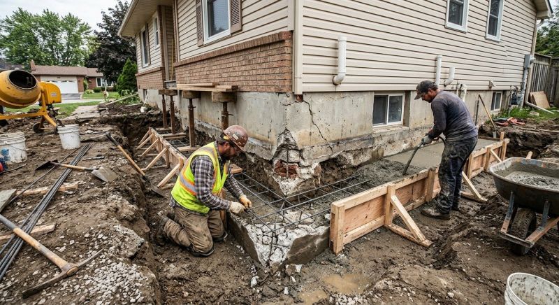 Foundation Repair in Bristow, VA