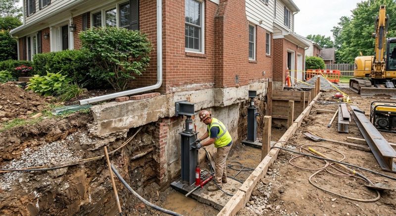 Foundation Repair in Fairfax County, VA