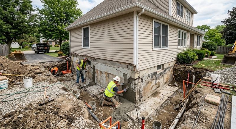 Foundation Restoration in Manassas, VA