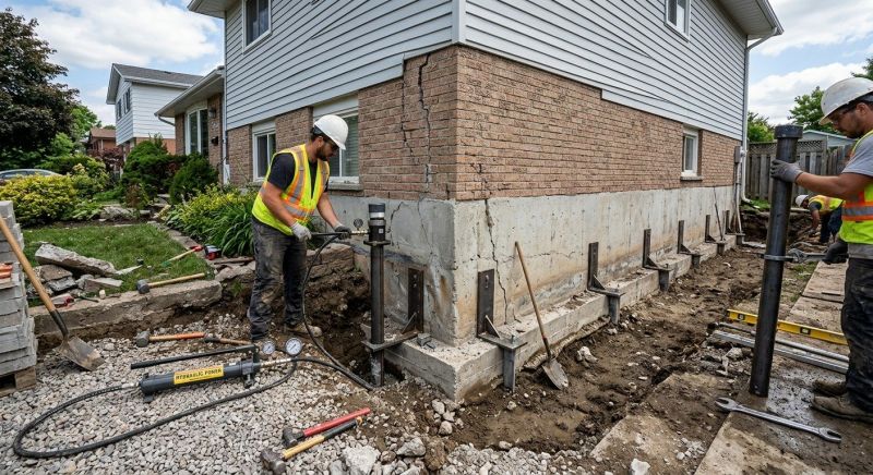 Foundation Stabilizing in Bethesda, MD