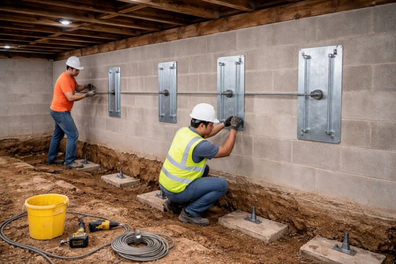 Foundation Stabilizing in Fauquier County, VA