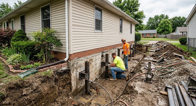 Foundation Stabilizing in Great Falls, VA