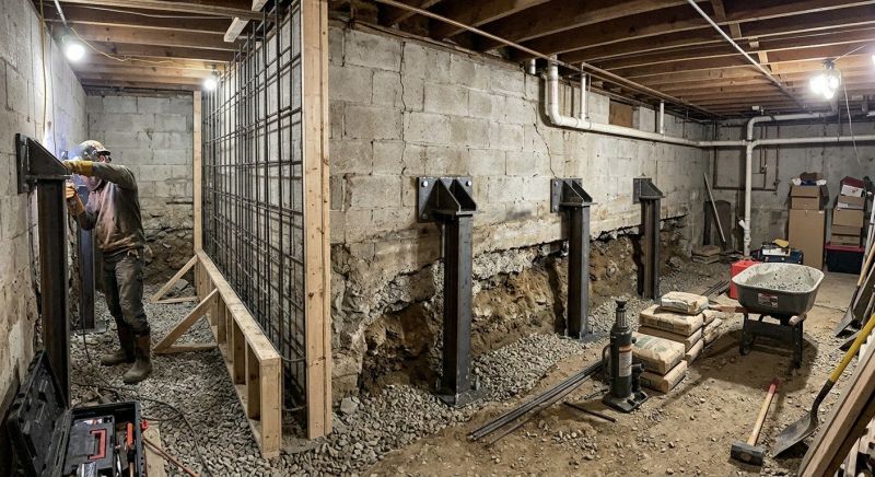 Foundation Stabilizing in Indian Head, MD