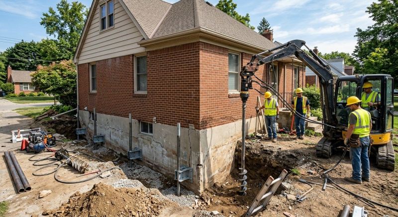 Foundation Stabilizing in Nokesville, VA