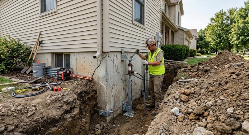Foundation Stabilizing in Remington, VA