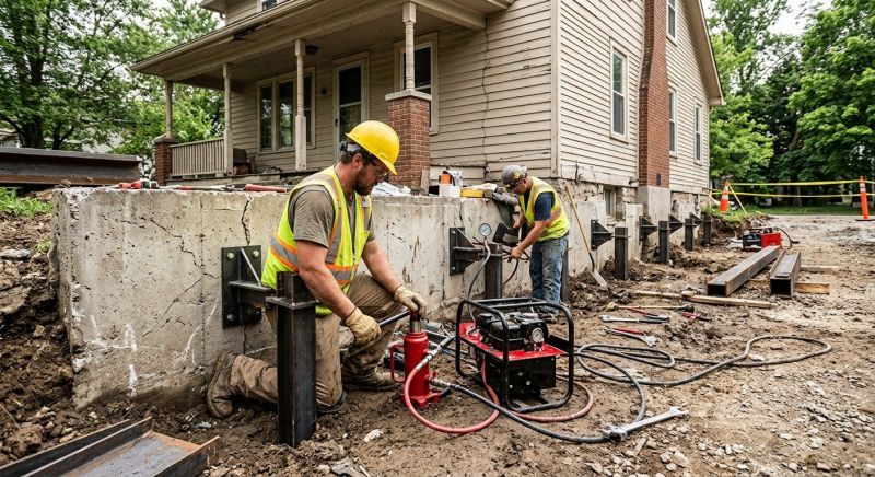 Foundation Stabilizing in Vienna, VA