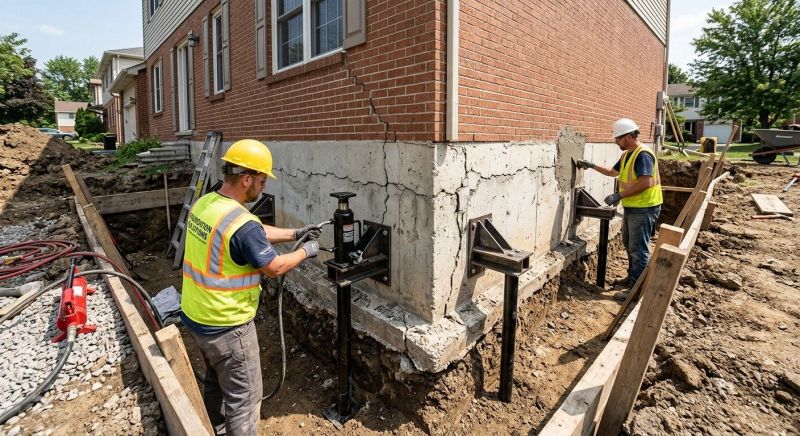 Foundation Structural Repair in Burke, VA