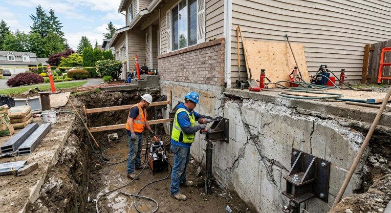 Foundation Structural Repair in Manassas, VA