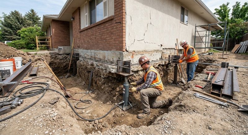 Foundation Structural Repair in Triangle, VA