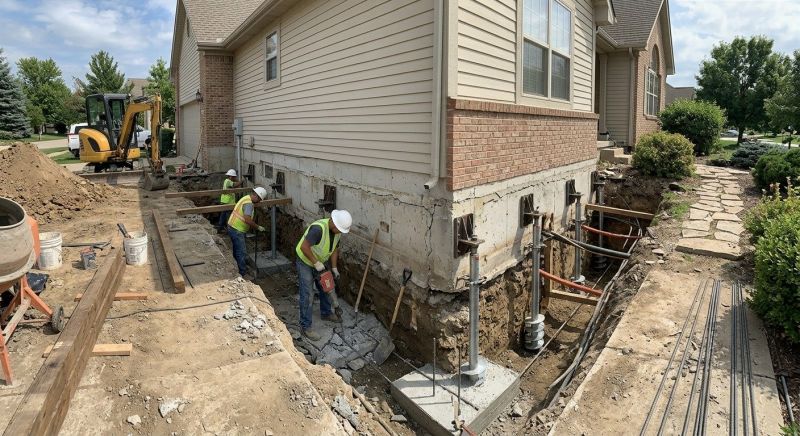 Foundation Underpinning in Manassas, VA