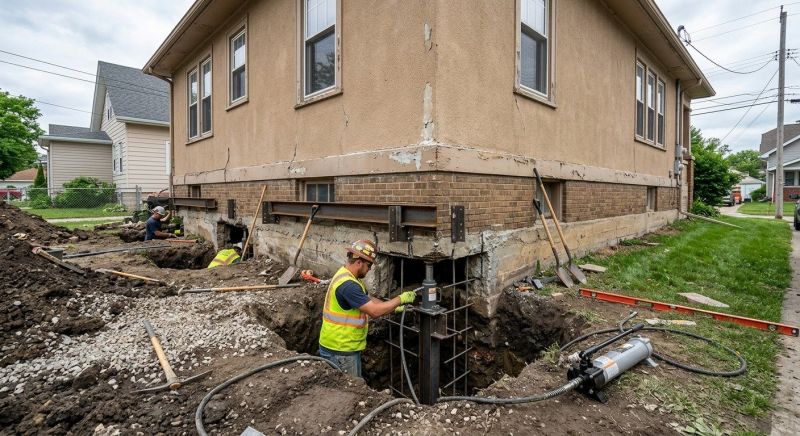 Foundation Underpinning in Manassas, VA