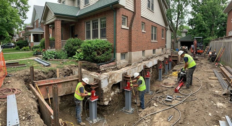 Foundation Underpinning in Manassas, VA