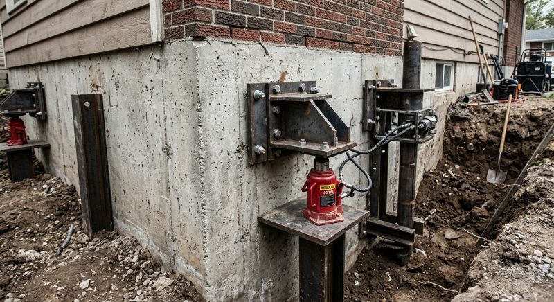 House Foundation Leveling in Manassas, VA