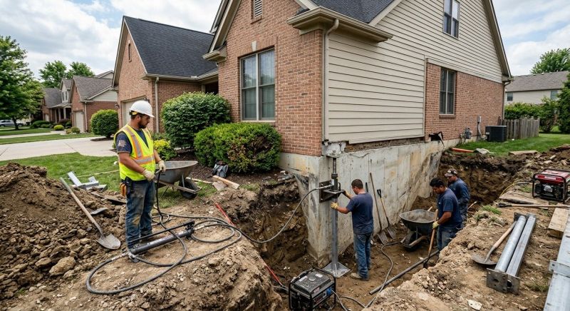 House Foundation Repair in Arlington, VA