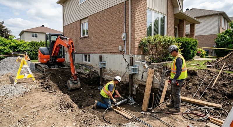 House Foundation Repair in Dumfries, VA